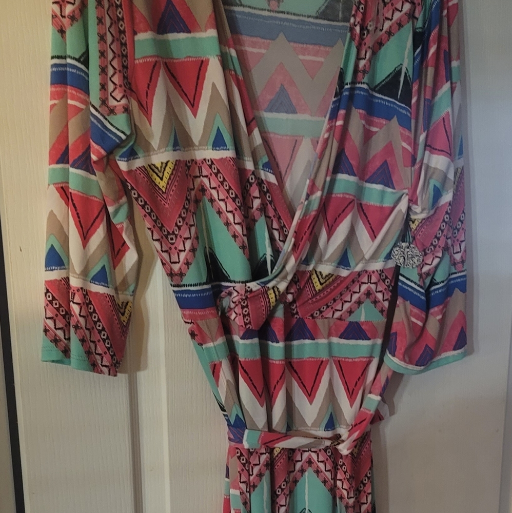 1X long maxi dress
